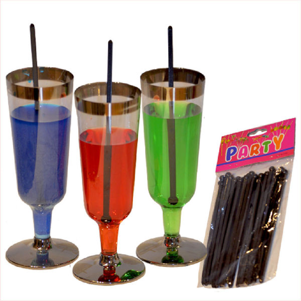 Imagen de Agitador Bolita Acrílico Negro x  25