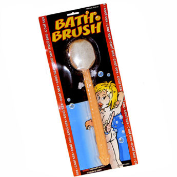 Imagen de Sexy Cepillo Baño Mango Pene 39 cm.