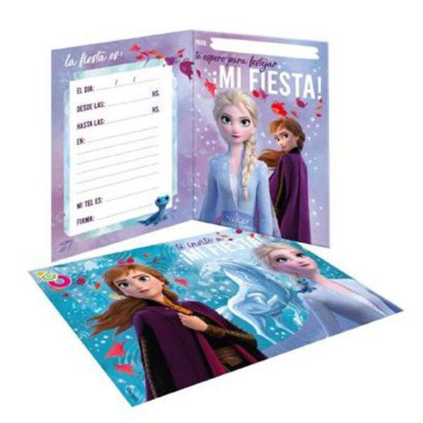 Imagen de Frozen Invitaciones x 10