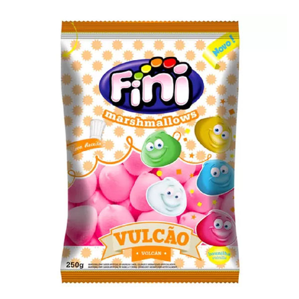Imagen de Golosina Marshmallows Volcán Rosado 250 grs.