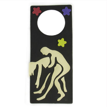 Imagen de Sexy Cartel Fosforescente para Pestillo