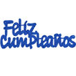 Imagen de Cartel Feliz Cumpleaños Goma Eva con Brillantina