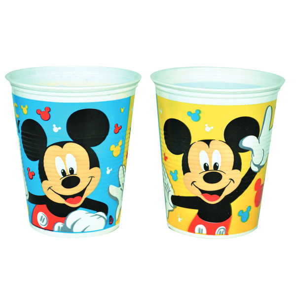 Imagen de Mickey Vasos x 8