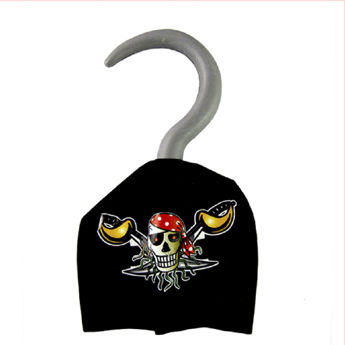 Imagen de Garfio Pirata Red Pirate Flockeado