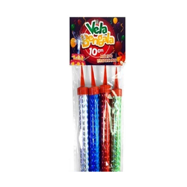 Imagen de Bengala para Torta Metalizada  x 4