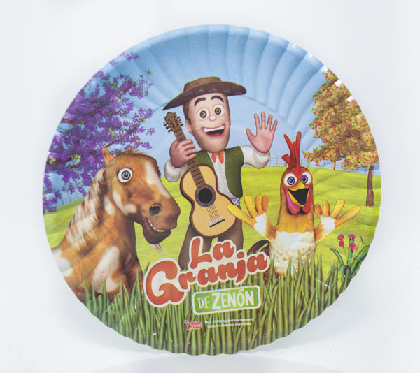 Imagen de Granja Zenon Plato x 8
