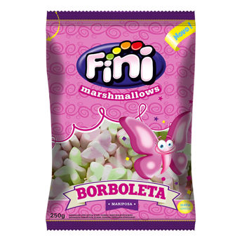 Imagen de Golosina Marshmallows Fini Mariposa 250 grs.