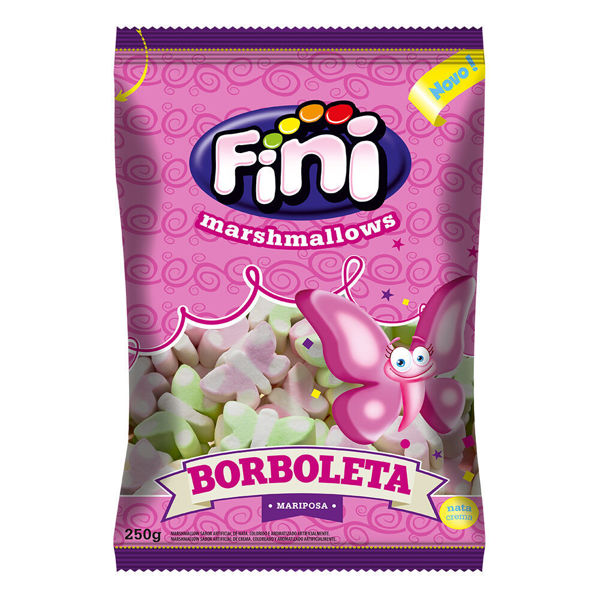 Imagen de Golosina Marshmallows Fini Mariposa 250 grs.