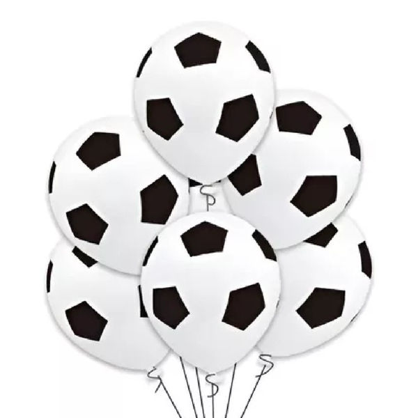 Imagen de Globos Impreso Pelota Fútbol x 10