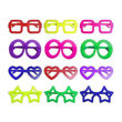 Imagen de Lentes Plásticos Fluo o Color x 12