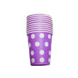 Imagen de Vaso Polipapel con Lunares Blancos x 10