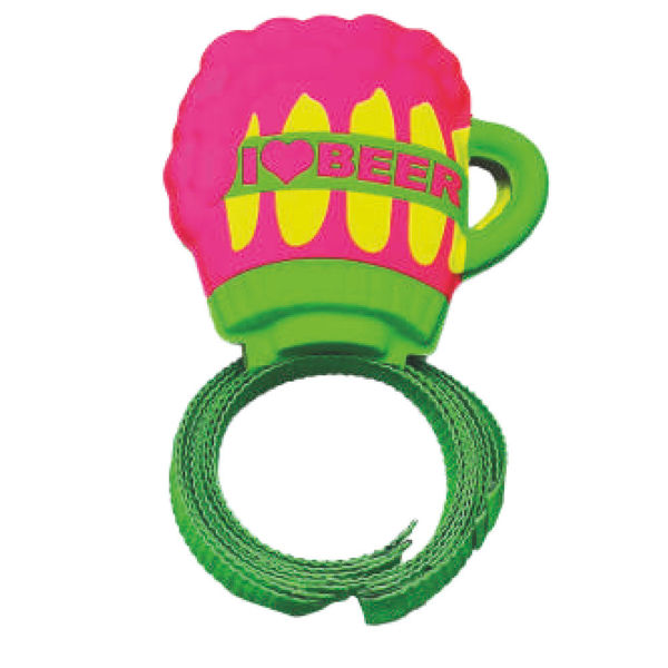 Imagen de Tiara Jarra Fluo I Love Beer x 12