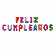 Imagen de Set Globos Metalizados Frase Feliz Cumpleaños
