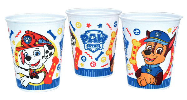 Imagen de Patrulla Canina Vasos x 8