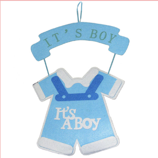 Imagen de Colgante Enterito Fieltro 45 x 30 cm.  It s Boy