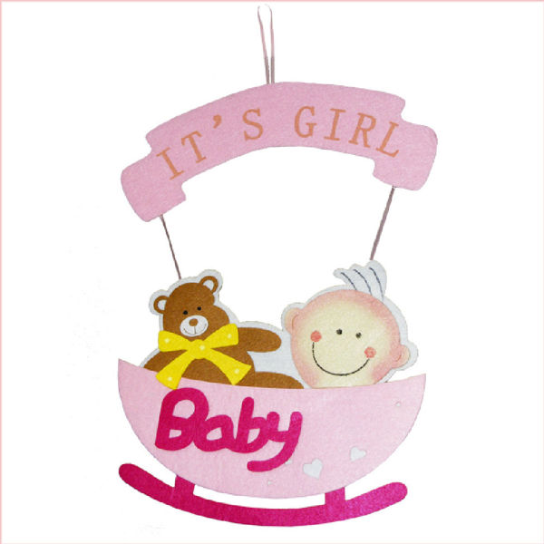 Imagen de Colgante Cuna Baby Fieltro 32 x 45 cm.