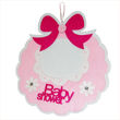 Imagen de Colgante Babero Baby Shower Fieltro 32 x 37 cm.