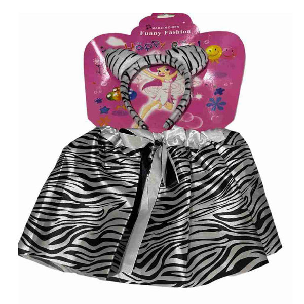 Imagen de Accesorios Cebra 2 Piezas Pollera con Tul