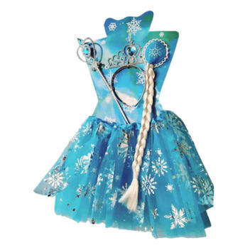 Imagen de Accesorios Frozen 4 Piezas con Tutu