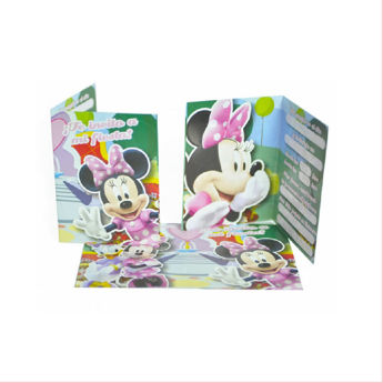 Imagen de Minnie Argos Invitaciones X 10