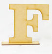 Imagen de Letra Mdf 20 cm. x  3 mm. con Base