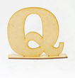 Imagen de Letra Mdf 20 cm. x  3 mm. con Base