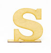 Imagen de Letra Mdf 20 cm. x  3 mm. con Base