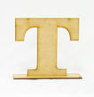 Imagen de Letra Mdf 20 cm. x  3 mm. con Base