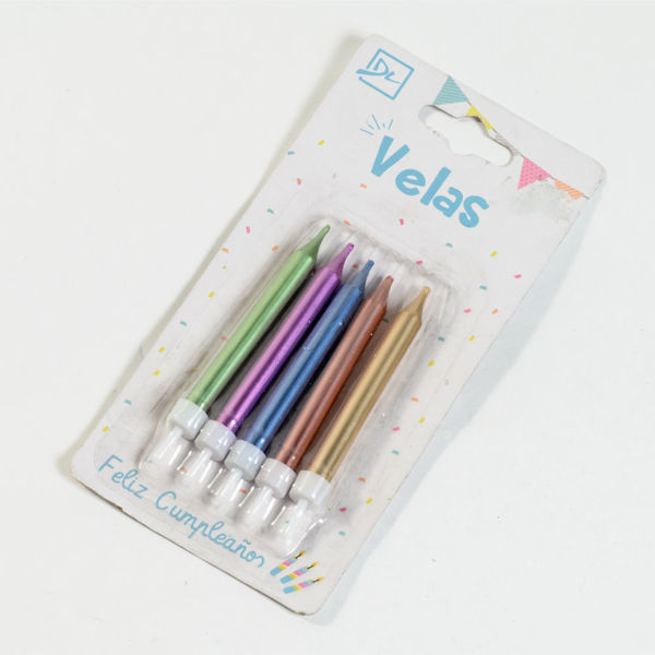 Imagen de Vela Metalizada 7 cm. x 5