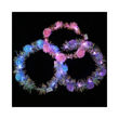 Imagen de Corona Flores Goma Eva con Lame con Luces