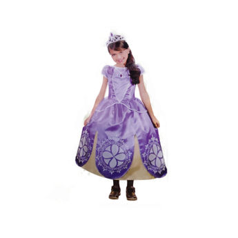 Imagen de Disfraz Princesa Infantil Lila