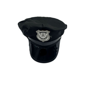 Imagen de Gorro Policia Tela con Visera Plástica