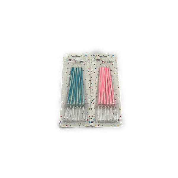 Imagen de Vela Finita Bicolor 13 cm. x 6 Posa Velas Acrilico