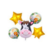 Imagen de Set  5 Globos Fútbol, Basket, Animales, Dino