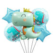 Imagen de Set  5 Globos Fútbol, Basket, Animales, Dino