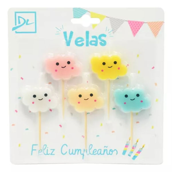 Imagen de Vela Nube con Pincho x 5