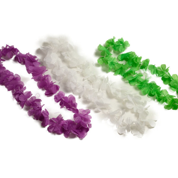 Imagen de Collar Tela Fluo Flor Color/Multicolor