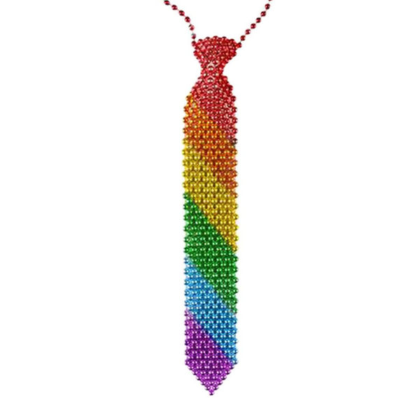 Imagen de Corbata Perlas Metalizadas