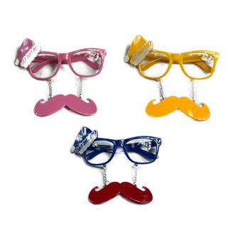 Imagen de Lentes Papá Noel con Bigote Colgante