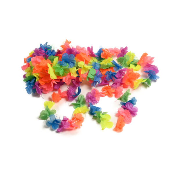 Imagen de Vincha Hawaiana Elastizada Chica x 12