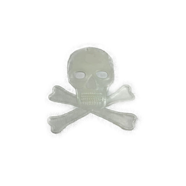 Imagen de Colgante Plástico Calavera Fluorescente 55 cm