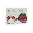 Imagen de Set   5 Toppers Nubes, Arcoiris y Globo en Placa