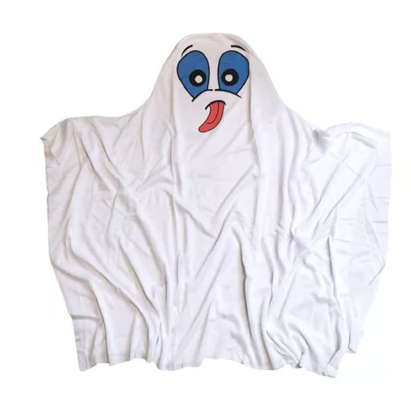 Imagen de Disfraz Fantasma Infantil con Ojos y Lengua