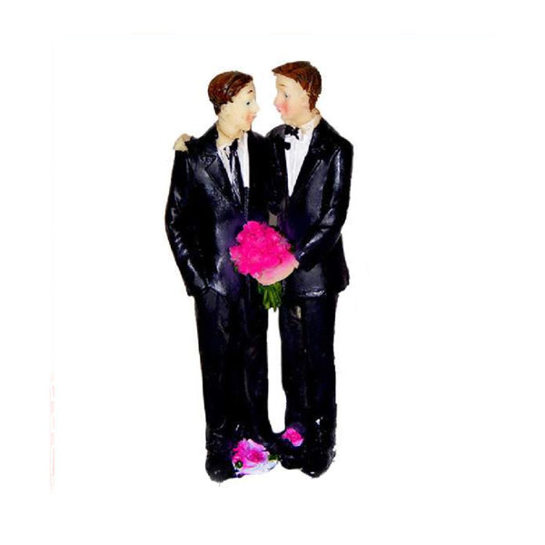 Imagen de Pareja Novios Resina Hombres