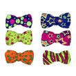 Imagen de Moña Plástico Fluo Estampado x 12