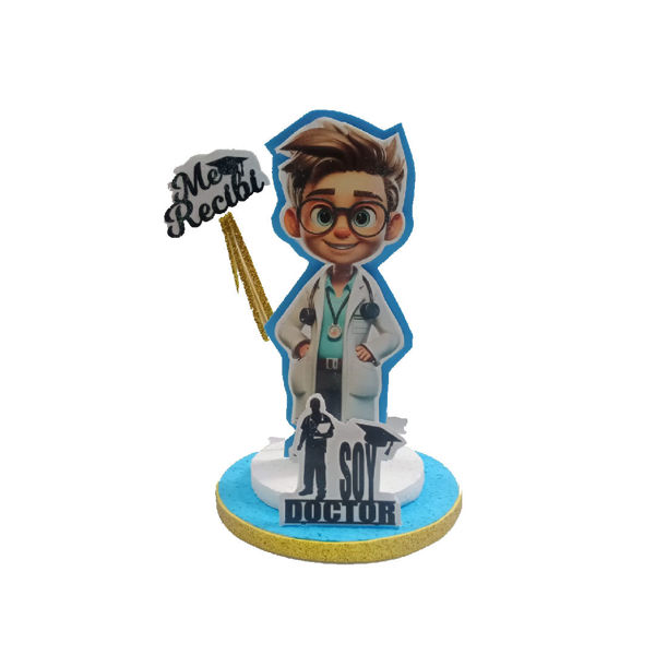 Imagen de Centro Mesa Me Recibi Soy Doctor/ Soy Doctora