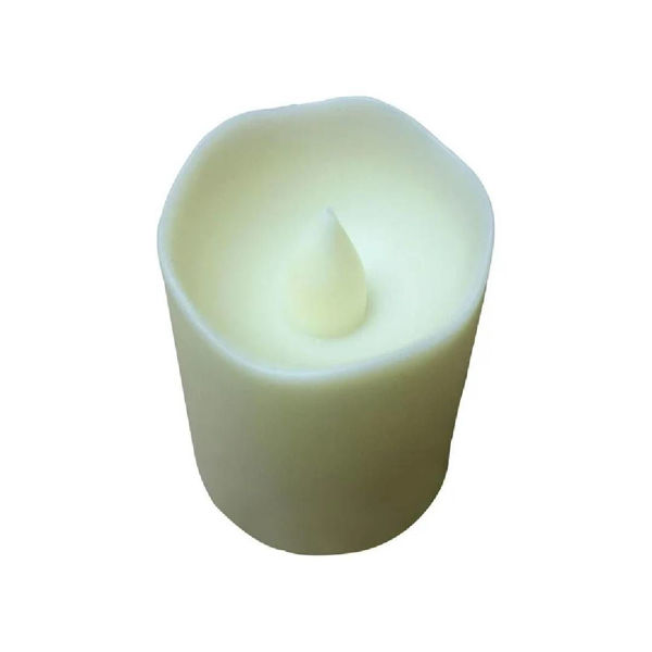 Imagen de Vela Led Derretida Hueso 4 cm. Gloria