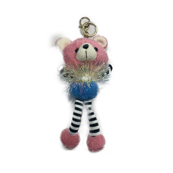 Imagen de Llavero Oso Peluche Patas Largas 20 cm.