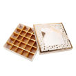 Imagen de Caja Regalo 20 x 20 x  4 cm. 25 Divisiones con Visor