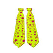 Imagen de Corbata Plástica Fluo Impresa 42 cm. x 12